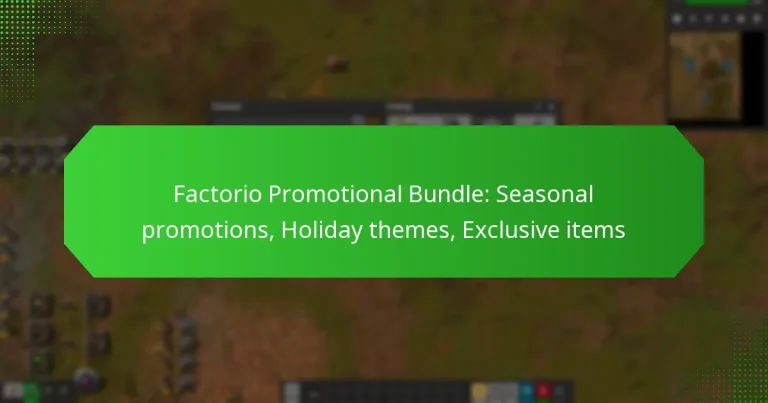 Factorio Promotional Bundle: Seasonal promotions, Holiday themes, Exclusive items