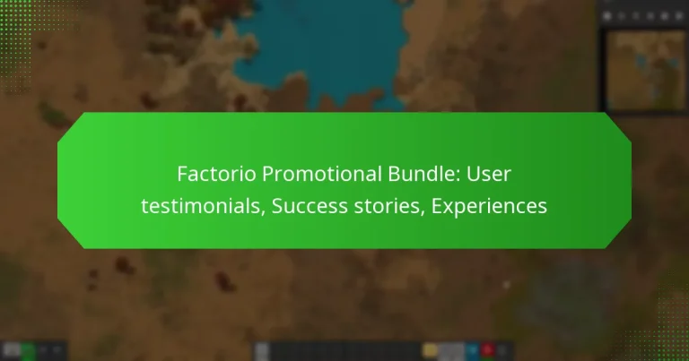 Factorio Promotional Bundle: User testimonials, Success stories, Experiences